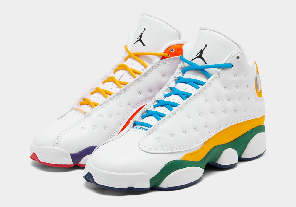 Air Jordan 13 Releasing In Colorful &quot;Playground&quot; Design: On-Foot Photos Revealed