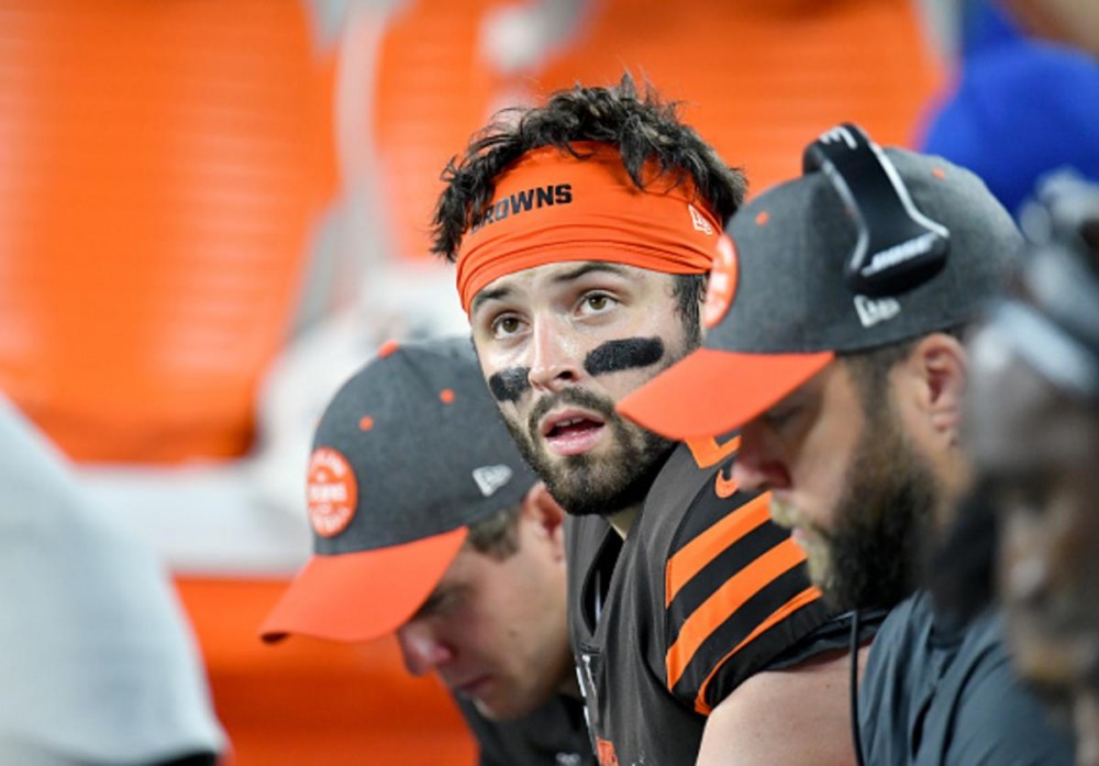 Browns Quarterback Baker Mayfield Accused of Cheating on 
