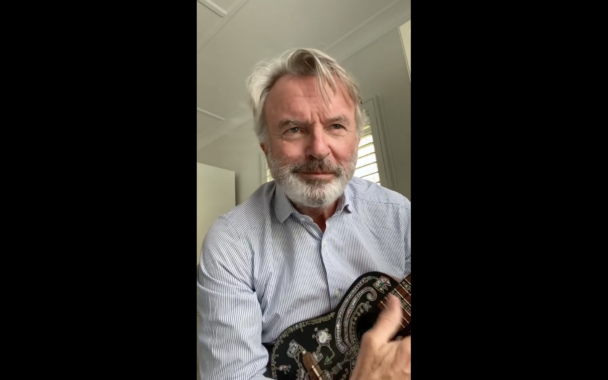 Sam Neill Is Getting In On The Quarantined Radiohead Covers Game