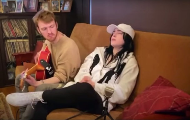 Watch Billie Eilish & Finneas Do An Acoustic “Bad Guy” On The Living Room Concert For America