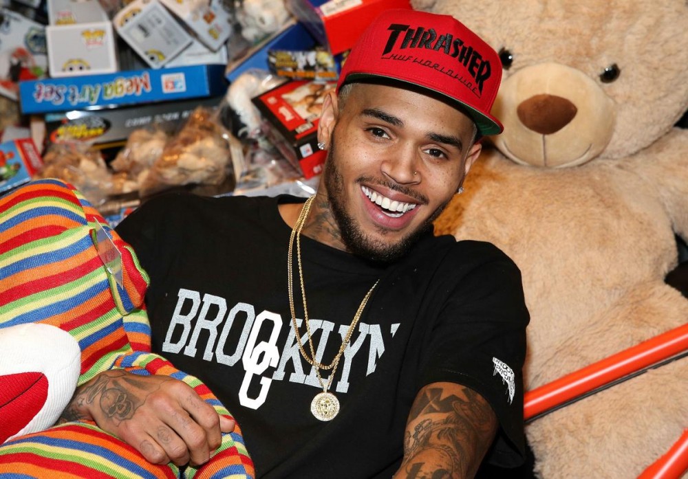 Chris Brown Approves Of Shaqir O'Neal's "Take You Down" Cribchella Performance