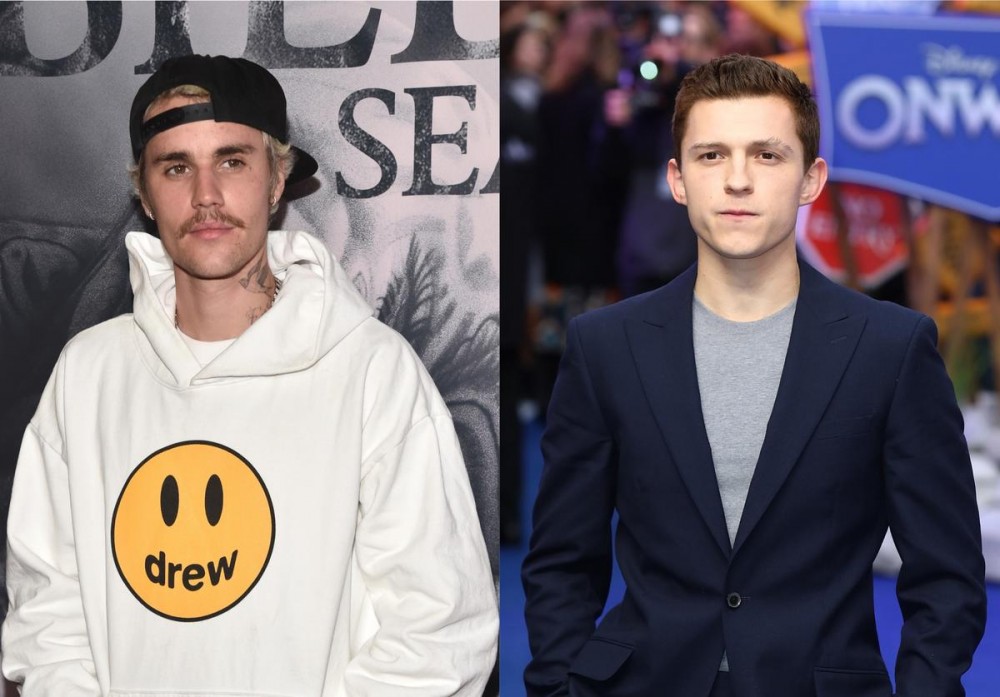 Justin Bieber & Tom Holland Meet For The First Time On IG Live