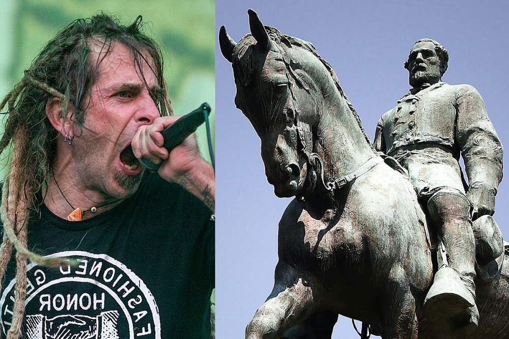 Randy Blythe Underscores History Amid Removal of Confederate Statues Randy Blythe Underscores History Amid Removal of Confederate Statues