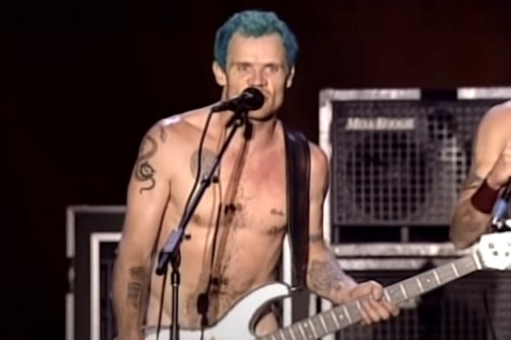Red Hot Chili Peppers’ Flea Pleaded With Woodstock 99 Crowd to Stop Groping Women Red Hot Chili Peppers’ Flea Pleaded With Woodstock 99 Crowd to Stop Groping Women