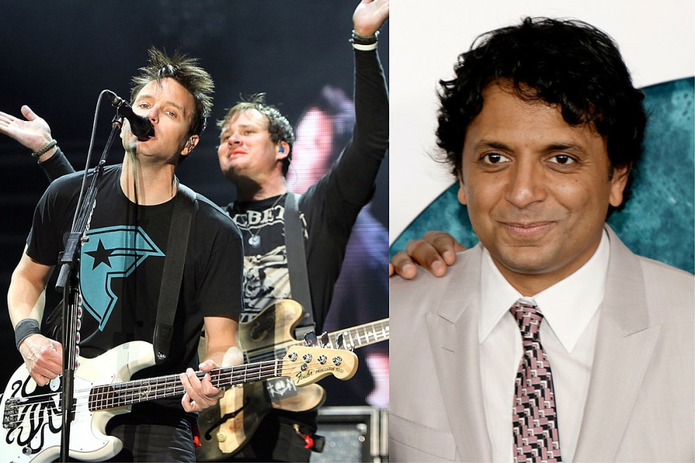 How blink-182 Almost Got M. Night Shyamalan to Direct a Video for Them How blink-182 Almost Got M. Night Shyamalan to Direct a Video for Them