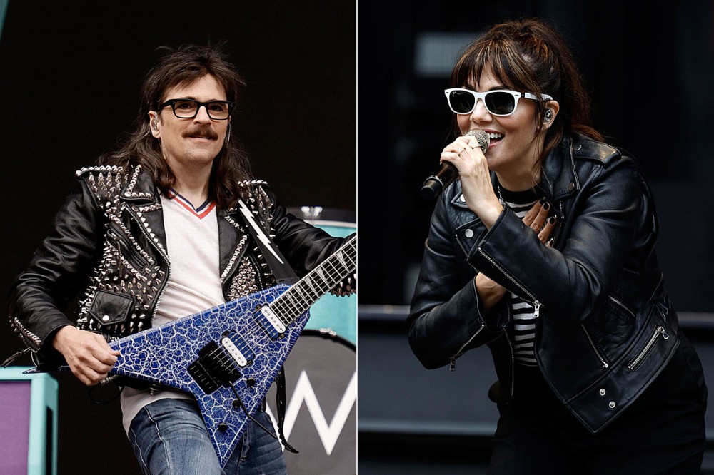 Weezer, The Interrupters Both Cover Missing Tourmates Fall Out Boy at New York’s ‘Hella Mega’ Tour Stop Weezer, The Interrupters Both Cover Missing Tourmates Fall Out Boy at New York’s ‘Hella Mega’ Tour Stop