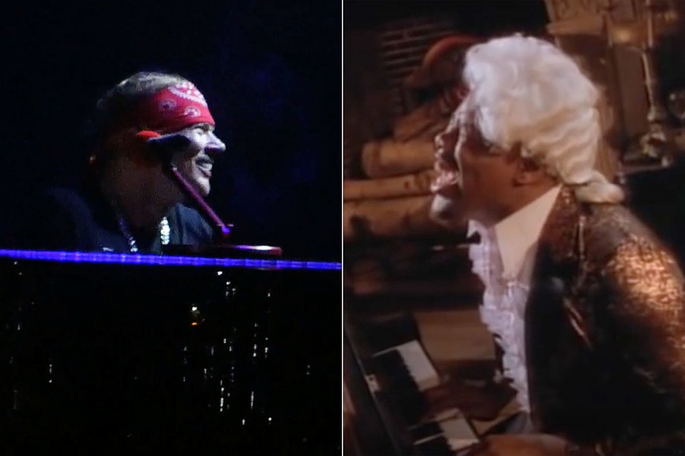 Axl Rose Salutes Rapper Biz Markie During Guns N’ Roses New Jersey Show Axl Rose Salutes Rapper Biz Markie During Guns N’ Roses New Jersey Show