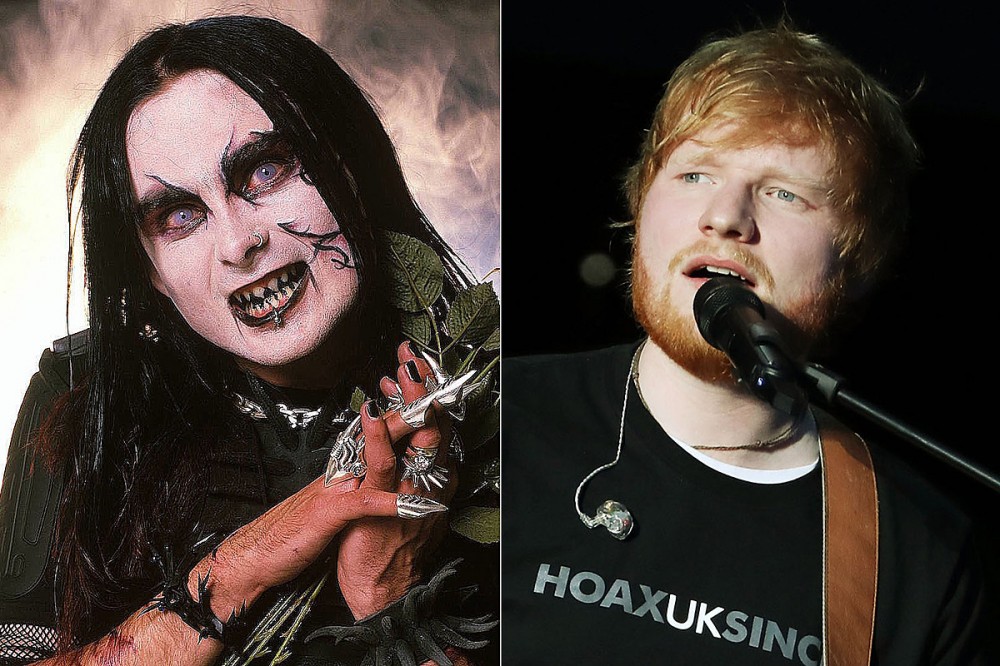 Cradle of Filth’s Dani Filth Now Emailing Pop Star Ed Sheeran About Collaboration Cradle of Filth’s Dani Filth Now Emailing Pop Star Ed Sheeran About Collaboration