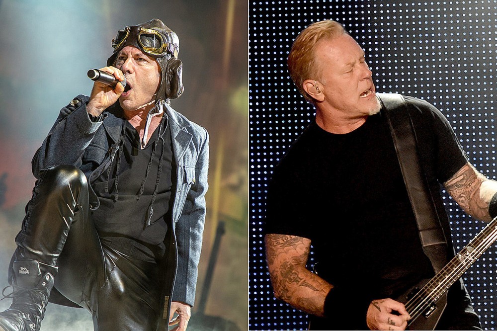 Bruce Dickinson Says Metallica’s ‘Black Album’ Pushed Metal Into the Mainstream Bruce Dickinson Says Metallica’s ‘Black Album’ Pushed Metal Into the Mainstream