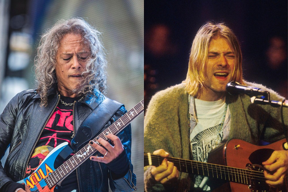 Kirk Hammett Remembers Kurt Cobain as a Big Metallica Fan Kirk Hammett Remembers Kurt Cobain as a Big Metallica Fan