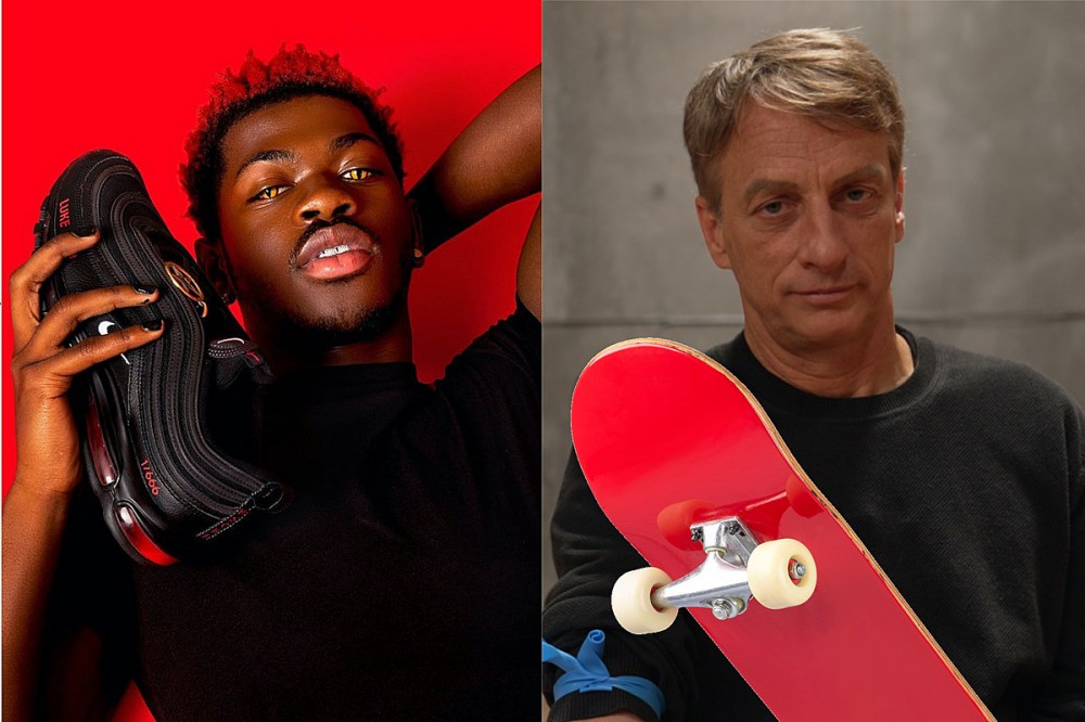 Lil Nas X Compares Outcry Over His ‘Satan Shoes’ to Tony Hawk’s Blood Board Lil Nas X Compares Outcry Over His ‘Satan Shoes’ to Tony Hawk’s Blood Board