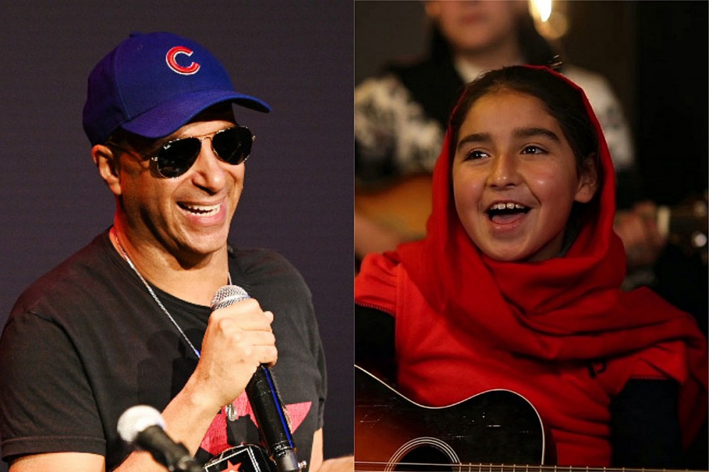 Tom Morello Seeks Help Getting Young Female Guitar Group Out of Afghanistan Tom Morello Seeks Help Getting Young Female Guitar Group Out of Afghanistan