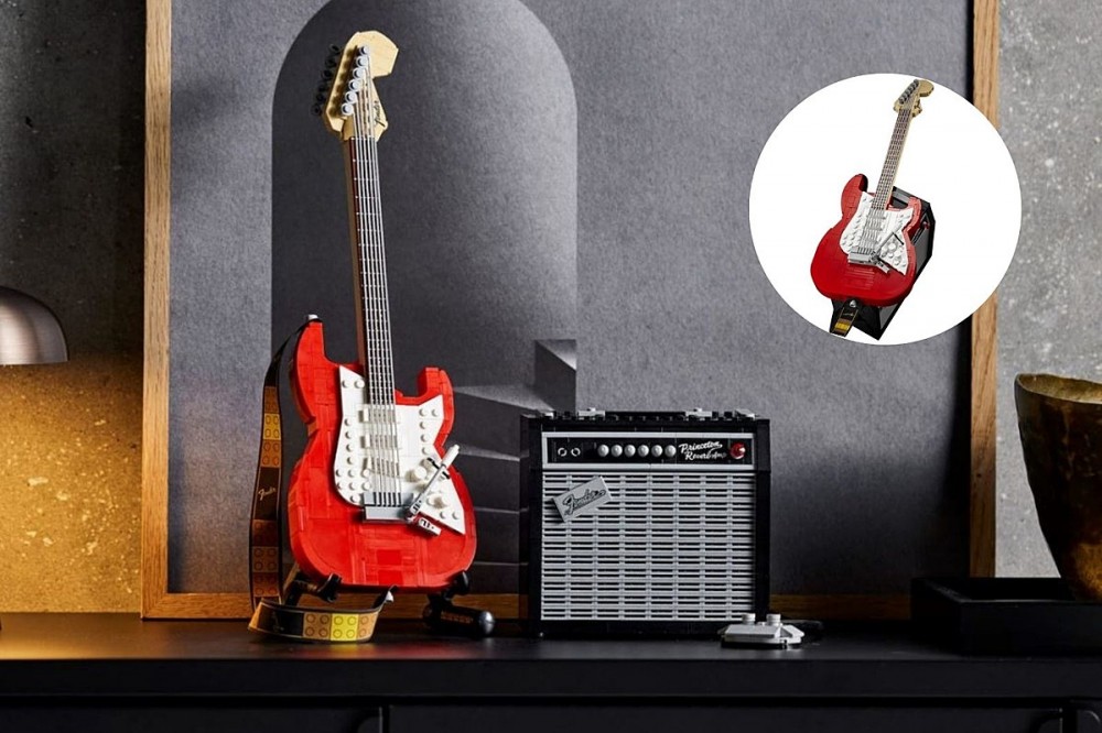 LEGO’s Fender Stratocaster Set Comes Out Soon and It Is Sick LEGO’s Fender Stratocaster Set Comes Out Soon and It Is Sick
