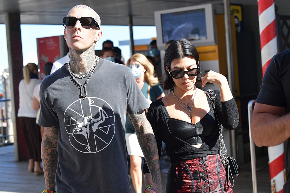 Travis Barker Credits Kourtney Kardashian for His Return to Flying Travis Barker Credits Kourtney Kardashian for His Return to Flying