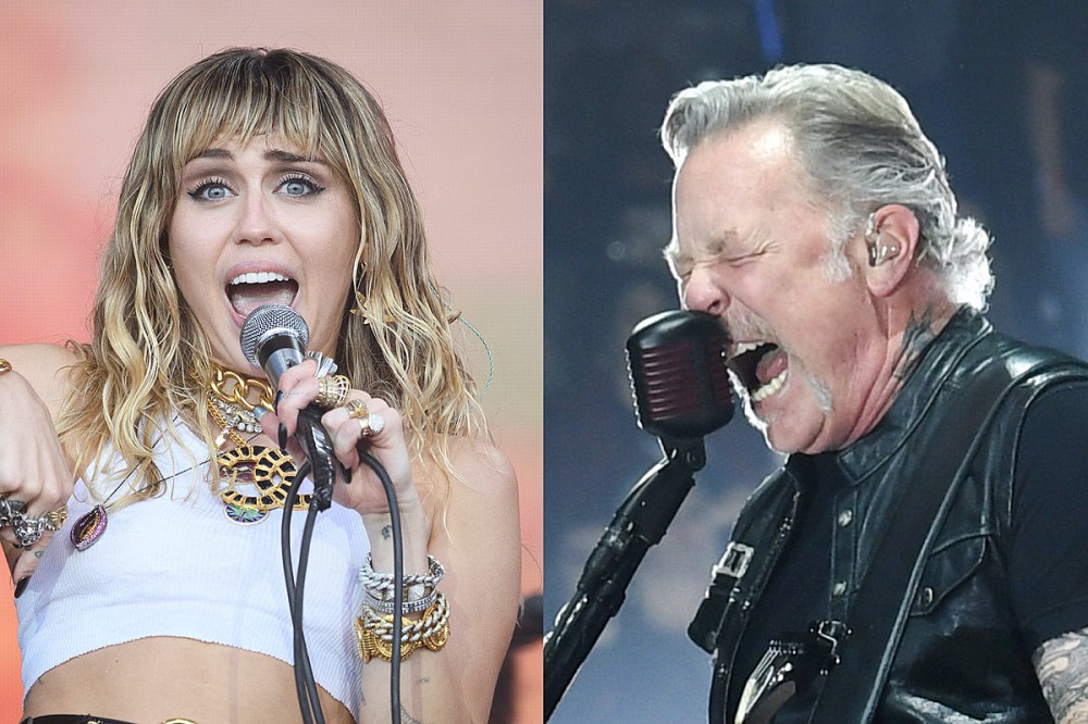 Hear Metallica Play ‘Nothing Else Matters’ Live With Miley Cyrus Hear Metallica Play ‘Nothing Else Matters’ Live With Miley Cyrus
