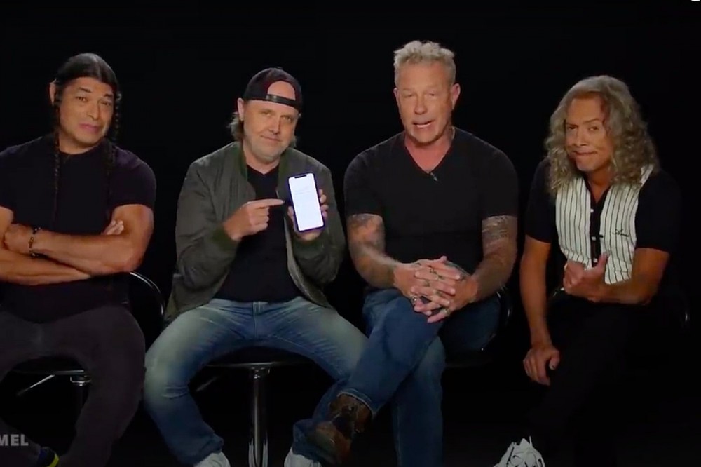 Watch Metallica Read Bad Reviews of ‘The Black Album’ on ‘Jimmy Kimmel Live’ Watch Metallica Read Bad Reviews of ‘The Black Album’ on ‘Jimmy Kimmel Live’