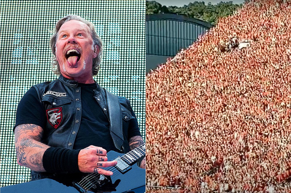Virginia Tech’s Seismographic ‘Enter Sandman’ Football Ritual Gave James Hetfield ‘Goosebumps’ Virginia Tech’s Seismographic ‘Enter Sandman’ Football Ritual Gave James Hetfield ‘Goosebumps’