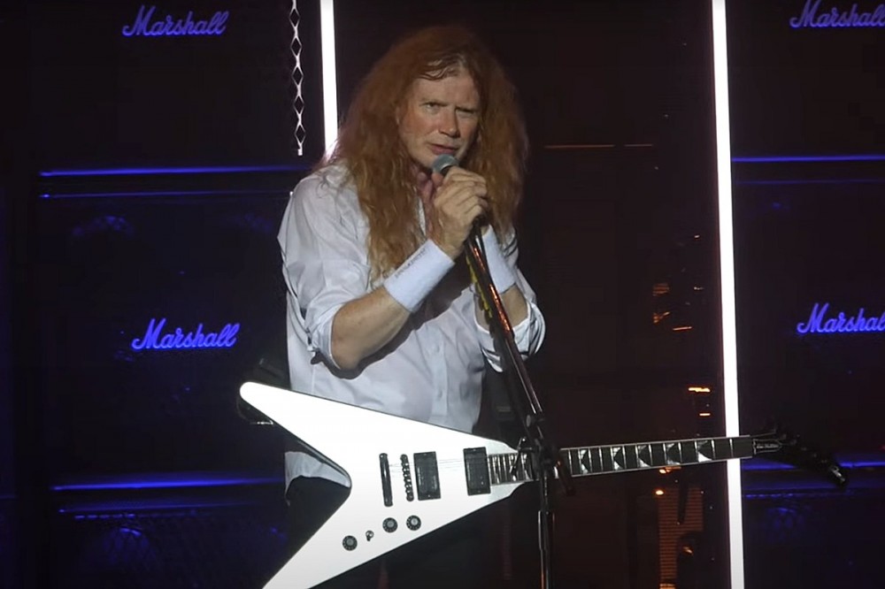 Megadeth’s Dave Mustaine Speaks About COVID + ‘Medical Tyranny’ Onstage Megadeth’s Dave Mustaine Speaks About COVID + ‘Medical Tyranny’ Onstage