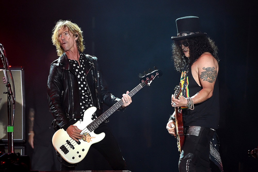 See Video of Guns N’ Roses Rehearsing ‘Hard School’ Before Show See Video of Guns N’ Roses Rehearsing ‘Hard School’ Before Show