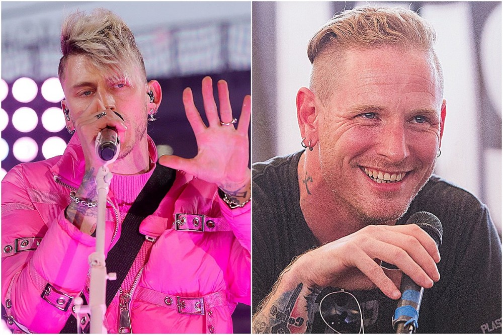 Machine Gun Kelly Claims Corey Taylor ‘Bitter’ He Didn’t Appear on ‘Tickets To My Downfall’ Machine Gun Kelly Claims Corey Taylor ‘Bitter’ He Didn’t Appear on ‘Tickets To My Downfall’