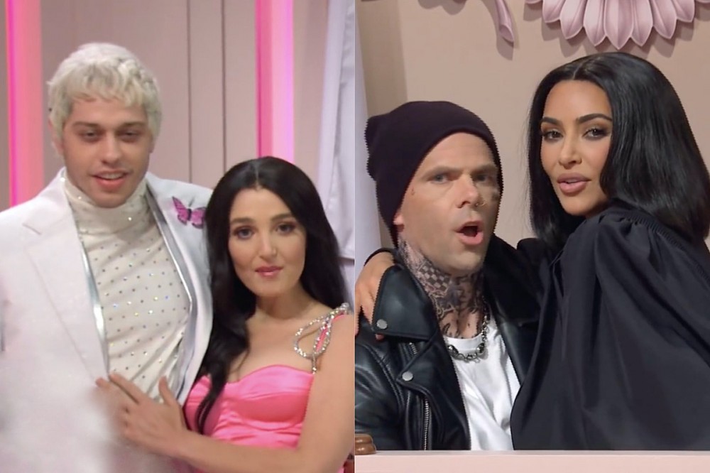 Machine Gun Kelly + Travis Barker Parodied in Kardashian-Powered ‘SNL’ Sketch Machine Gun Kelly + Travis Barker Parodied in Kardashian-Powered ‘SNL’ Sketch