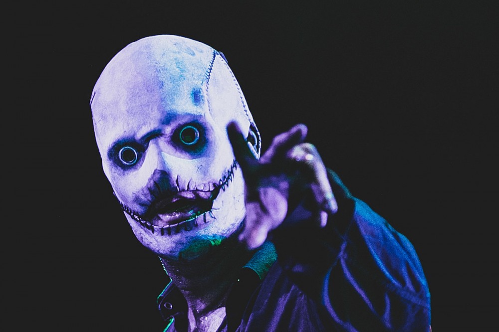 Corey Taylor Slings Stickers of His New Slipknot Mask Corey Taylor Slings Stickers of His New Slipknot Mask
