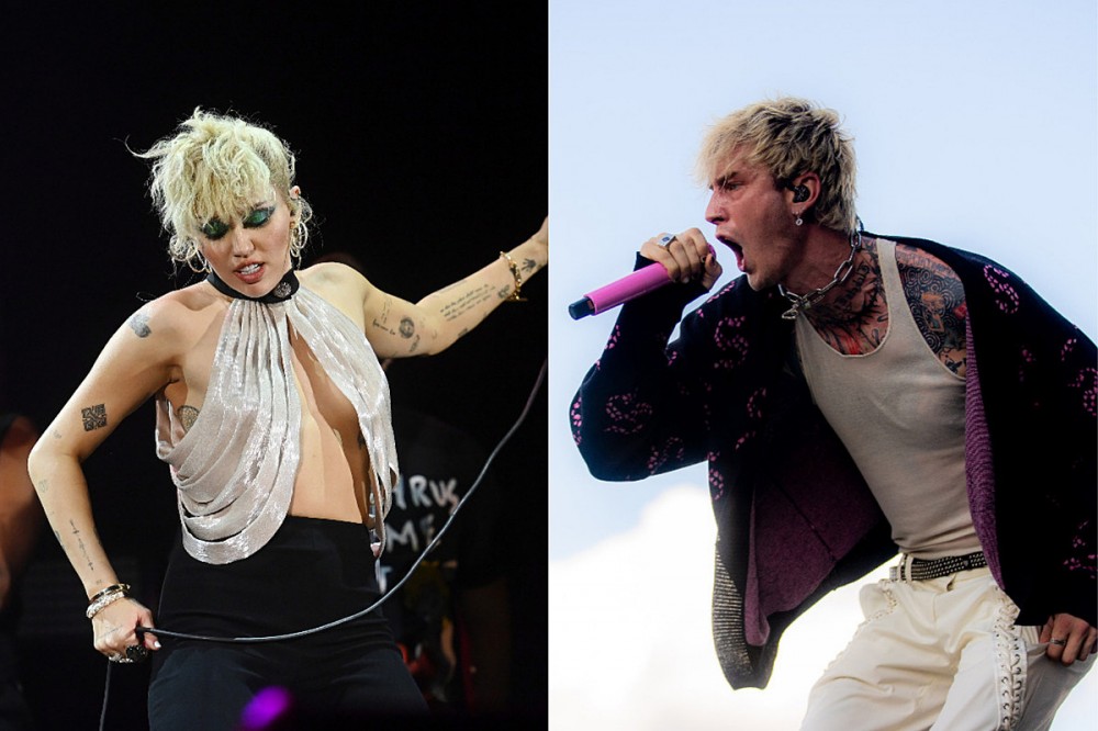 Miley Cyrus Mimics Machine Gun Kelly in New Photos – ‘I Am Weed’ Miley Cyrus Mimics Machine Gun Kelly in New Photos – ‘I Am Weed’