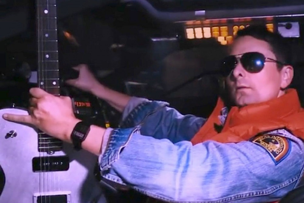 Muse’s Matt Bellamy Goes ‘Back to the Future’ in Guitar Advertisement Muse’s Matt Bellamy Goes ‘Back to the Future’ in Guitar Advertisement