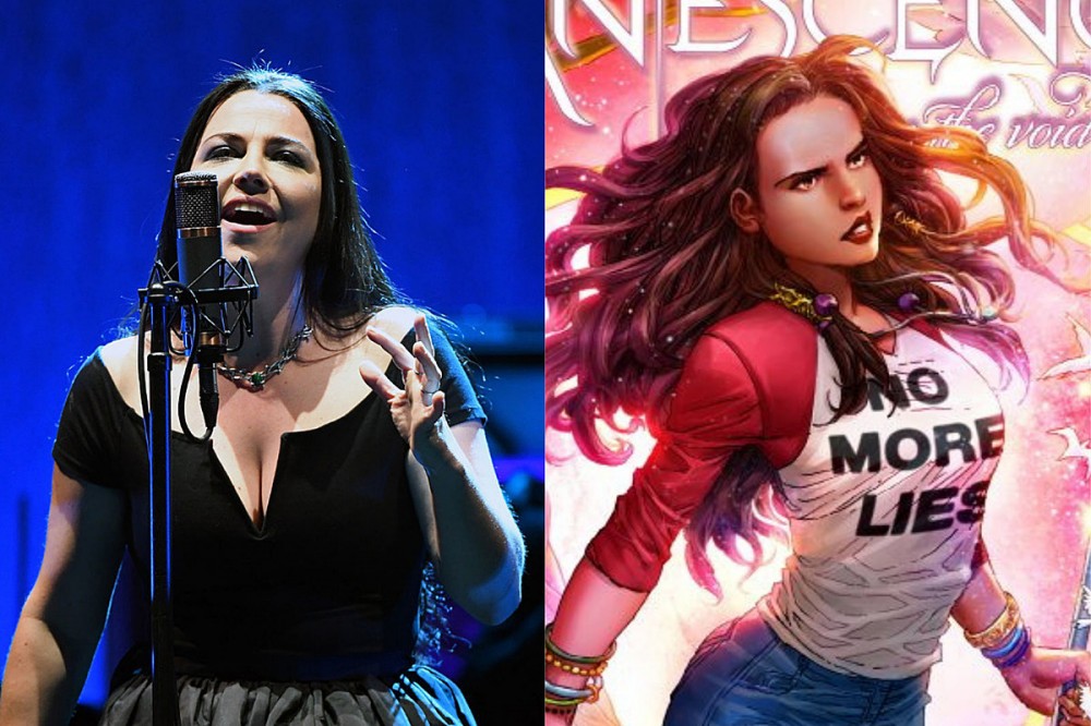 Evanescence Reveal Second Book in Their Ongoing Graphic Anthology Series Evanescence Reveal Second Book in Their Ongoing Graphic Anthology Series