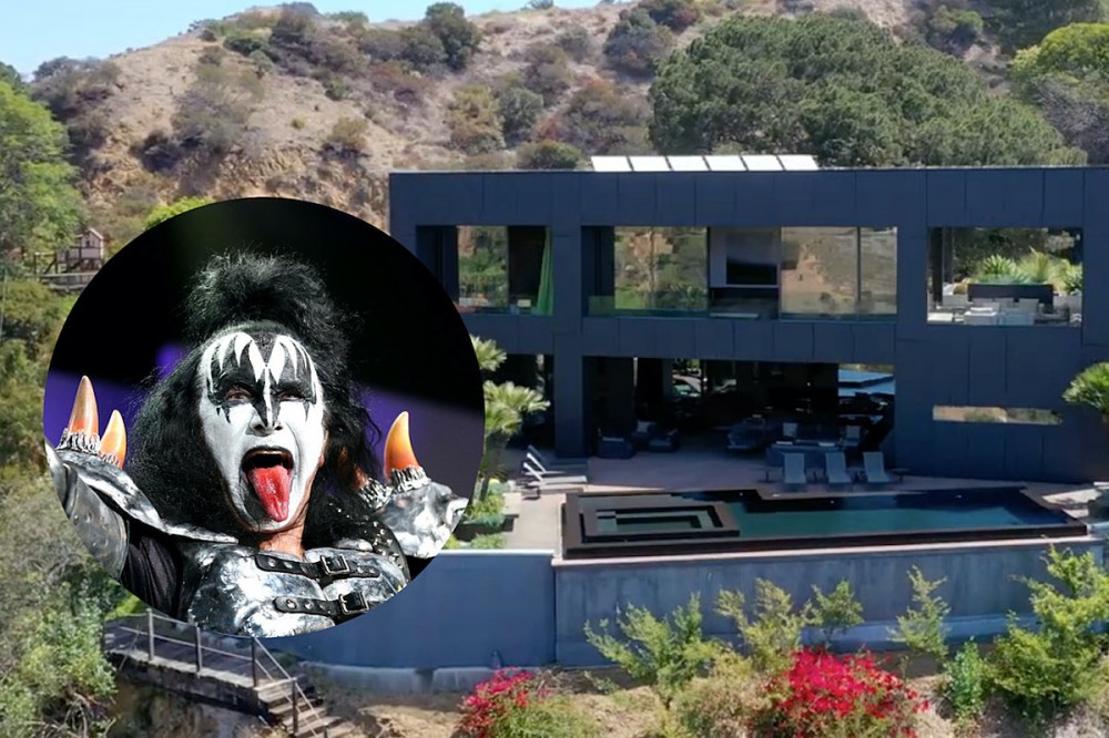 Look Inside: Gene Simmons Buys $10.5 Million Beverly Hills Mansion Look Inside: Gene Simmons Buys $10.5 Million Beverly Hills Mansion