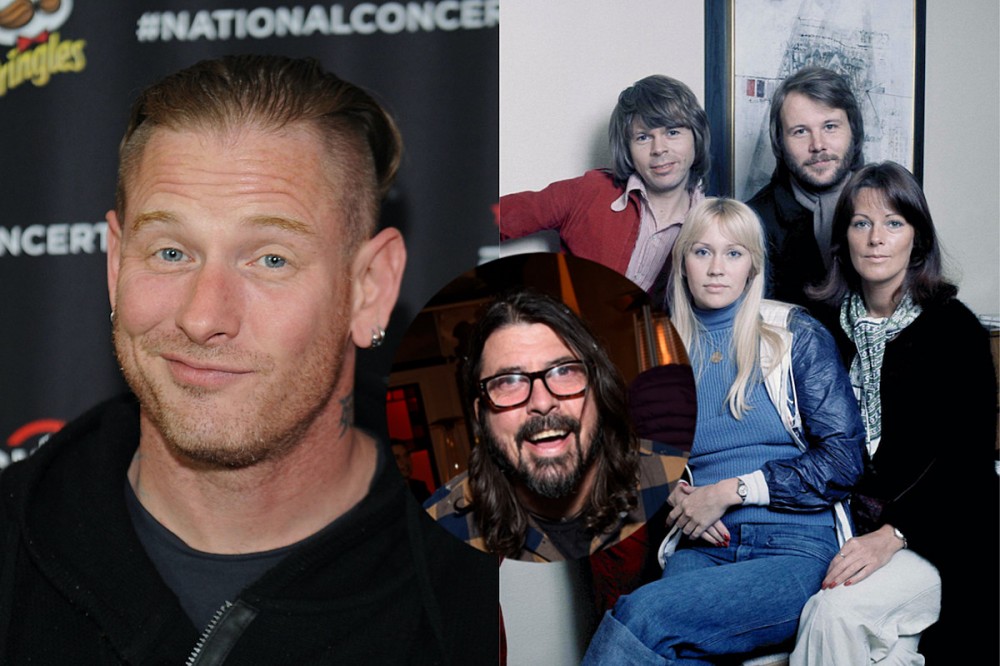 Corey Taylor Channels Dave Grohl by Proclaiming His Love for ABBA Corey Taylor Channels Dave Grohl by Proclaiming His Love for ABBA