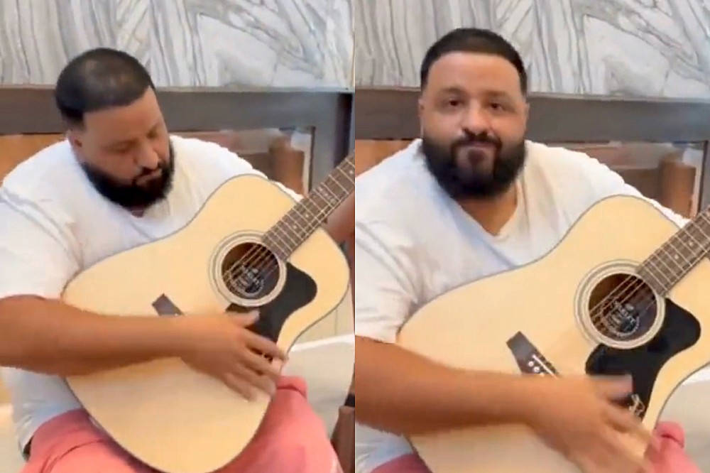 DJ Khaled Plays Guitar Horribly, Gets Destroyed on Twitter DJ Khaled Plays Guitar Horribly, Gets Destroyed on Twitter