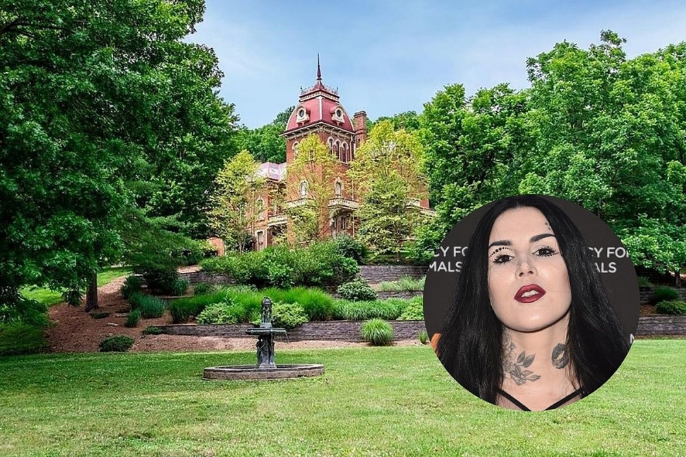 Take a Tour: Kat Von D’s New 147-Year-Old Haunted Indiana Mansion Take a Tour: Kat Von D’s New 147-Year-Old Haunted Indiana Mansion
