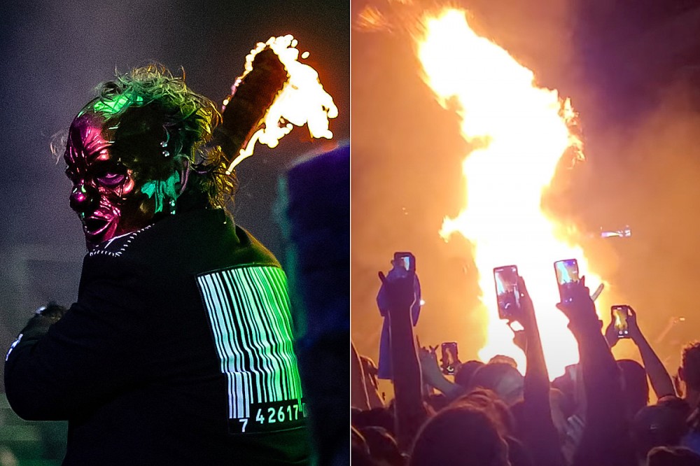 Huge Fire That Interrupted Slipknot Show Now Under Investigation by Phoenix Fire Department Huge Fire That Interrupted Slipknot Show Now Under Investigation by Phoenix Fire Department