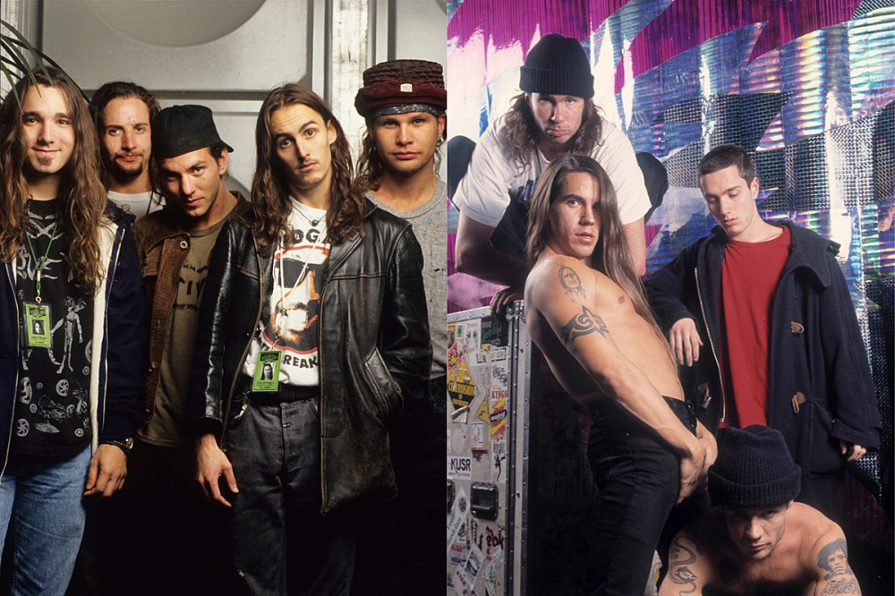 How Pearl Jam + Red Hot Chili Peppers Were Connected From the Beginning How Pearl Jam + Red Hot Chili Peppers Were Connected From the Beginning