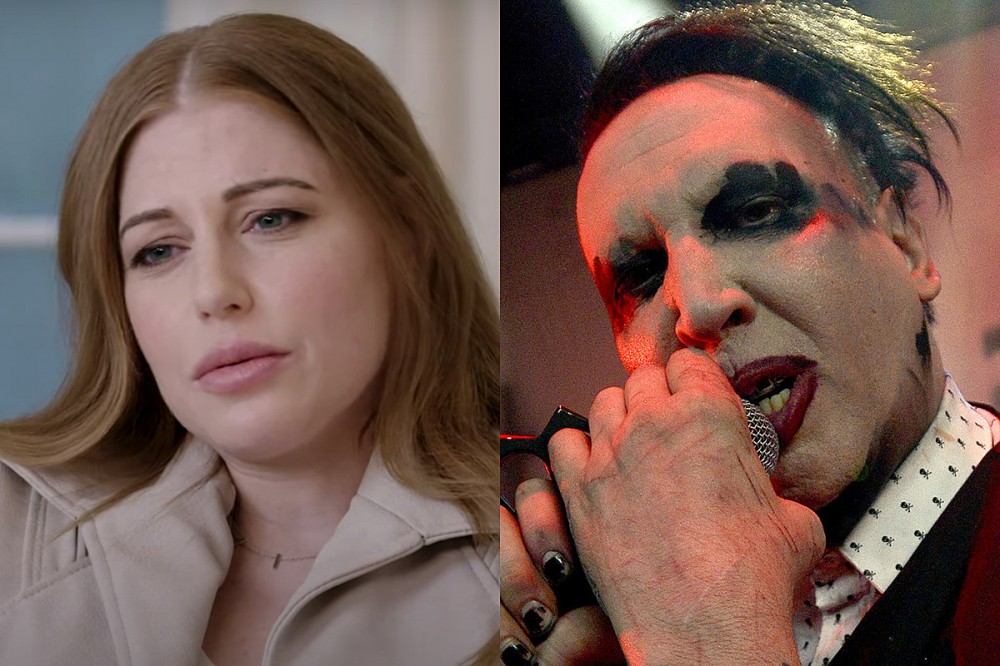Marilyn Manson Accuser Feels ‘Retraumatized’ Seeing Singer at Kanye West’s Sunday Service Marilyn Manson Accuser Feels ‘Retraumatized’ Seeing Singer at Kanye West’s Sunday Service