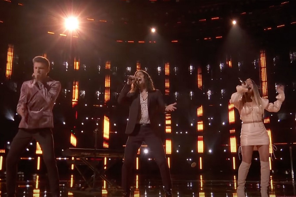 Vocal Trio Girl Named Tom Reveal Stirring Cover of Radiohead’s ‘Creep’ on ‘The Voice’ Vocal Trio Girl Named Tom Reveal Stirring Cover of Radiohead’s ‘Creep’ on ‘The Voice’