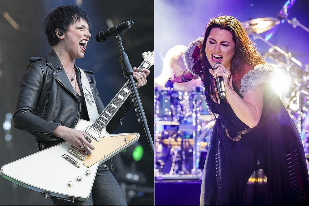 Halestorm’s Lzzy Hale Says Singing With Amy Lee Is ‘Otherwordly’ Halestorm’s Lzzy Hale Says Singing With Amy Lee Is ‘Otherwordly’