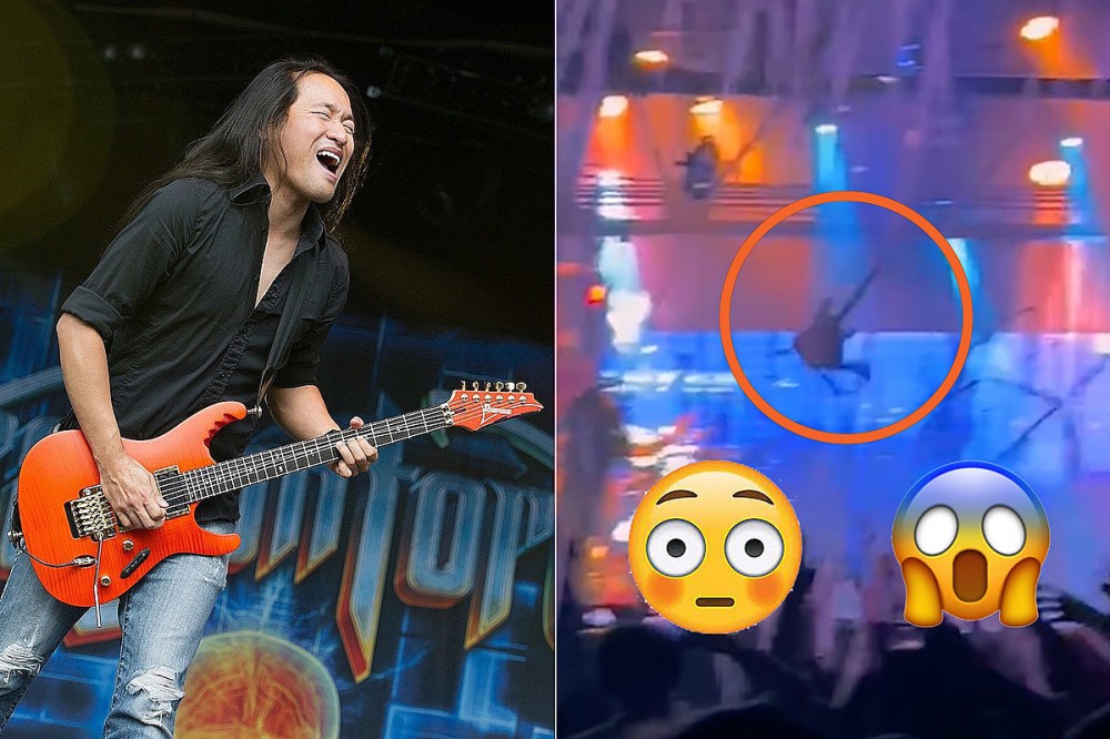 DragonForce’s Herman Li Launches Guitar Across Stage, Tragic Results Captured on Video