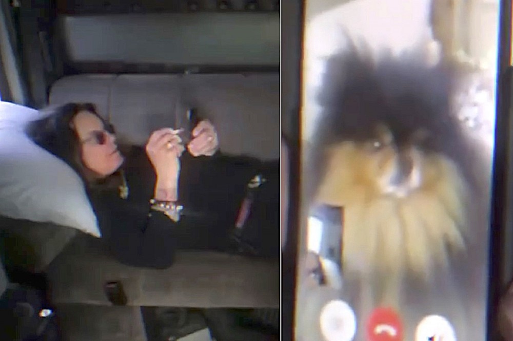 Ozzy FaceTimes Family During COVID Recovery, Focuses More on Talking to His Dog
