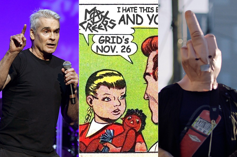 Henry Rollins Reveals Rare Stash of Elusive Concert Fliers From Mystery Band Max Creeps
