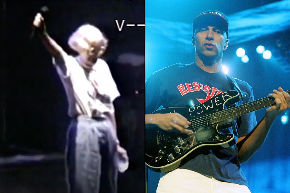 Watch Tom Morello’s Mom Introduce Rage Against the Machine as ‘Best F–king Band in the Universe’ in 1996