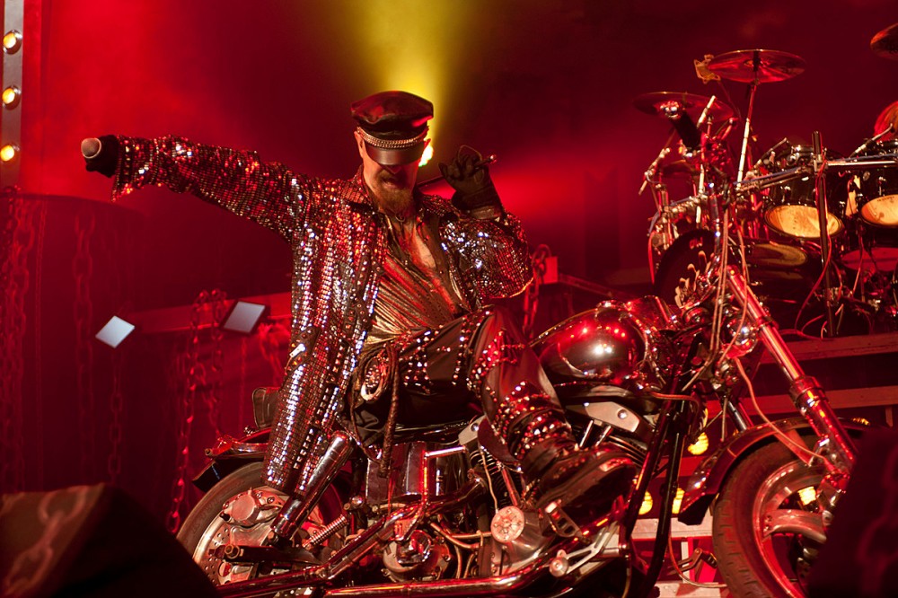 Judas Priest’s Rob Halford Explains Origin of Motorcycle in Band’s Live Shows