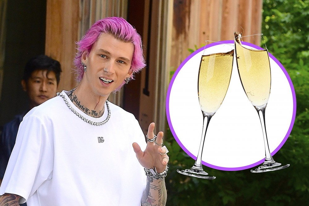 Machine Gun Kelly Shares Bloody Photos After Smashing Glass on His Face at Aftershow Party Machine Gun Kelly Shares Bloody Photos After Smashing Glass on His Face at Aftershow Party