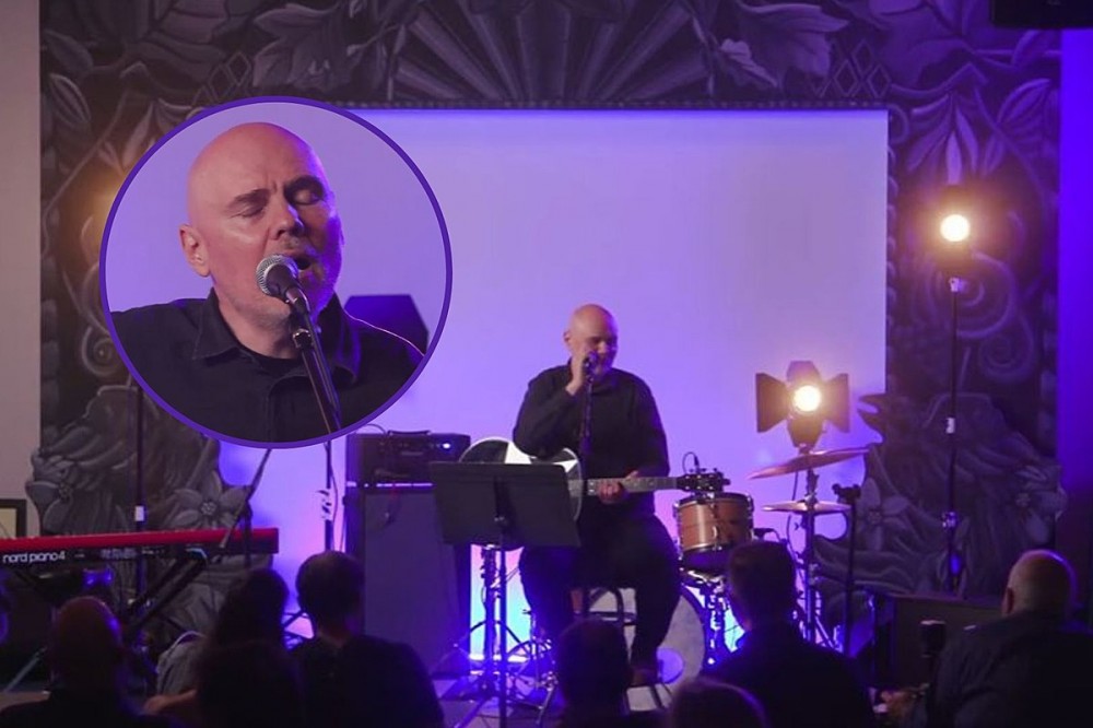 Billy Corgan Plays Song Inspired by Highland Park Shooting During Benefit Livestream Billy Corgan Plays Song Inspired by Highland Park Shooting During Benefit Livestream