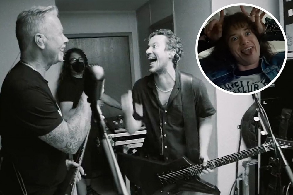 ‘Stranger Things’ Eddie Munson Actor Meets Metallica at Lollapalooza ‘Stranger Things’ Eddie Munson Actor Meets Metallica at Lollapalooza
