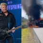 The Offspring Safe After Vehicle Catches Fire En Route to Show