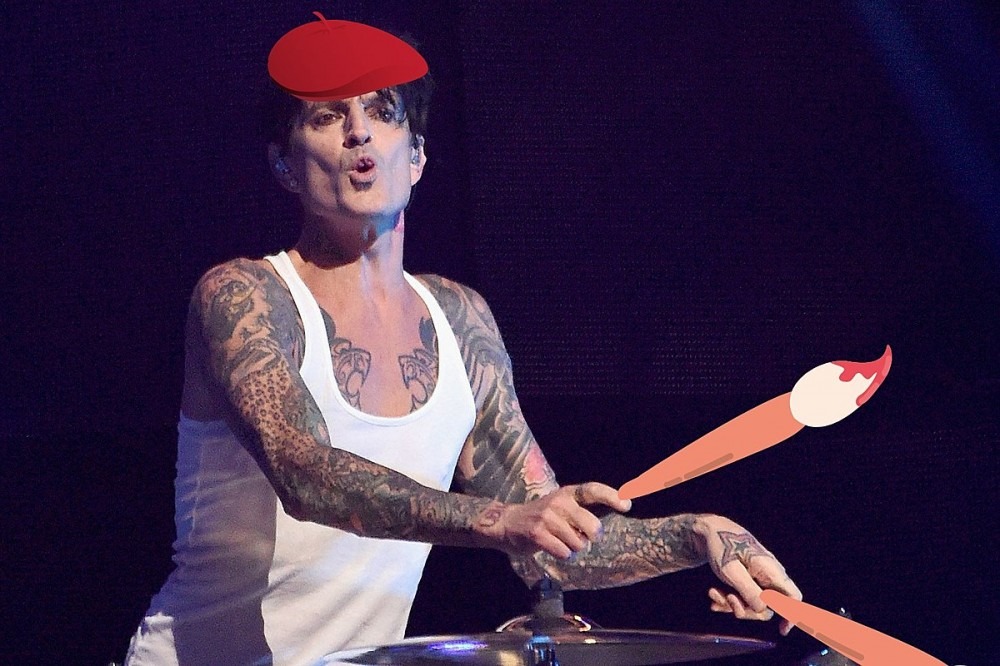 Tommy Lee Shares New Artistic Version of Viral Nude Photo, Fans Split on Naked Shenanigans Tommy Lee Shares New Artistic Version of Viral Nude Photo, Fans Split on Naked Shenanigans