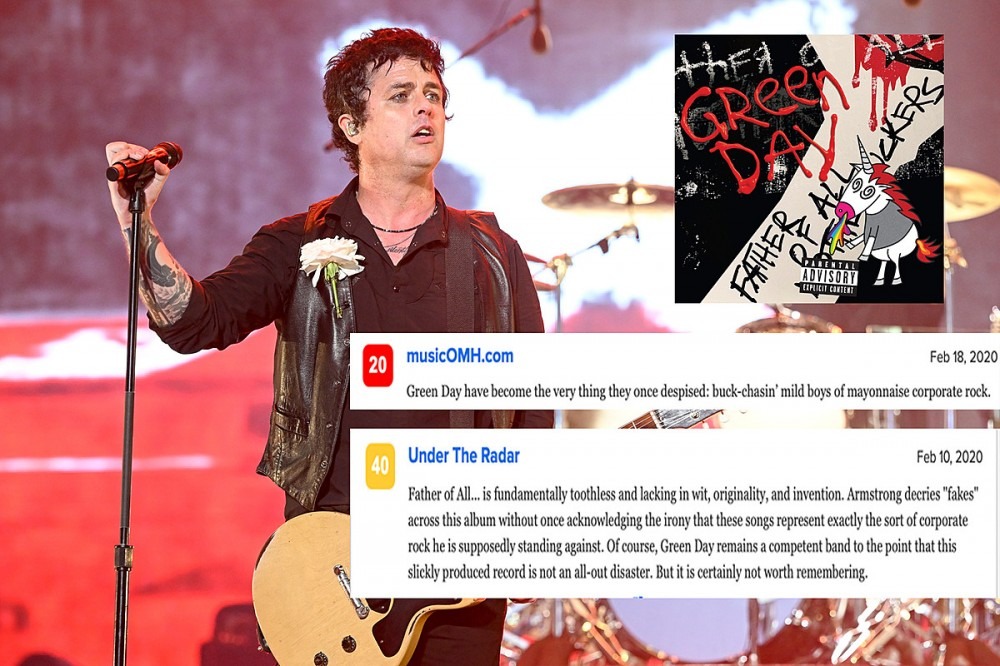 Study: Green Day’s ‘Father of All’ Among Worst Reviewed Albums of the Century Study: Green Day’s ‘Father of All’ Among Worst Reviewed Albums of the Century