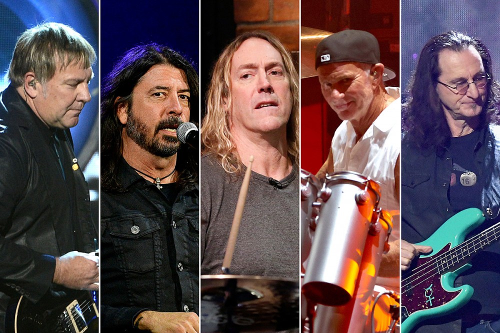 Rush Members Perform With Dave Grohl, Danny Carey + Chad Smith for Taylor Hawkins Tribute Concert Rush Members Perform With Dave Grohl, Danny Carey + Chad Smith for Taylor Hawkins Tribute Concert